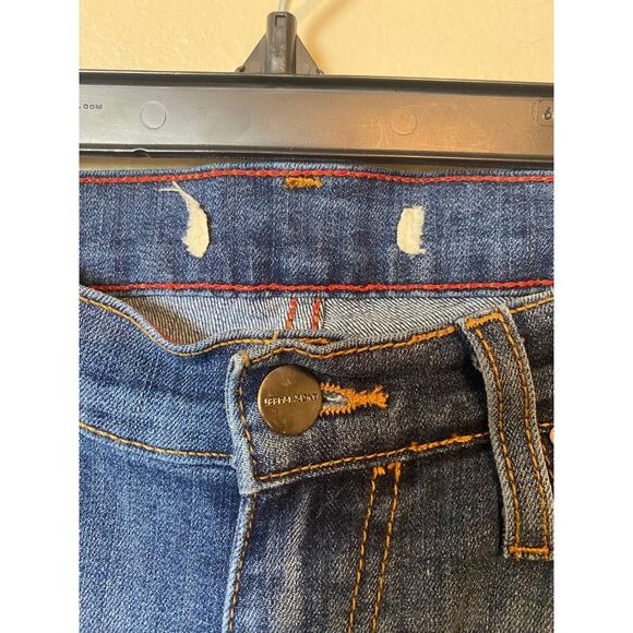 angry rabbit distressed jeans size 5 skinny jeans small - Picture 4 of 7